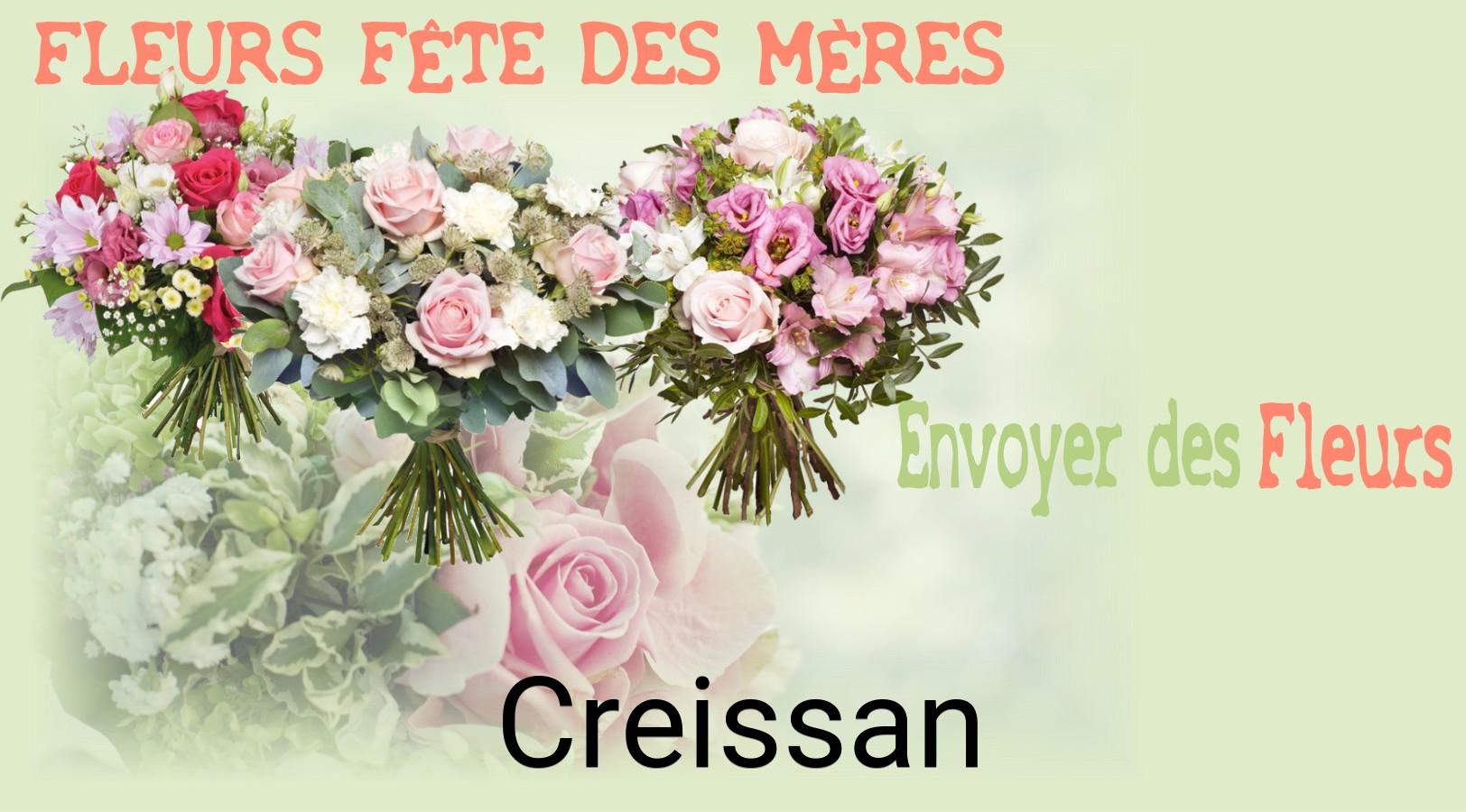 Bouquet de Fête des Mères livré à Creissan
